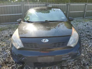 2014 Kia Rio LX with VIN KNADM5A35E6406188, listed as a Copart auction lot 60155034 with 119,789 mi miles and Salvage Title. Bid and sale history available at carsss.com. Image 5.