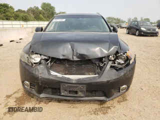 2012 Acura TSX Technology with VIN JH4CU2F67CC027562, listed as a Copart auction lot 59271365 with 176,171 mi miles and Salvage title. Bid and sale history available at DreamBid. Image 5.