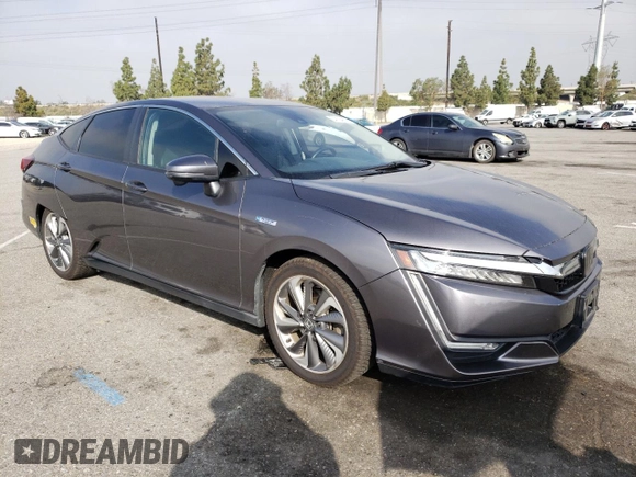2018 Honda Clarity Plug-In Hybrid Touring with VIN JHMZC5F3XJC000468, listed as a Copart auction lot 54104674 with 54,295 mi miles. Bid and sale history available at carsss.com. Image 4.