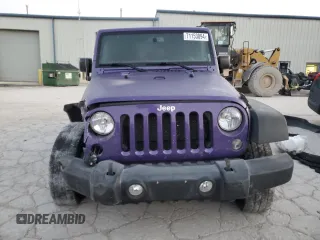 2018 Jeep Wrangler JK Unlimited Sport S with VIN 1C4BJWDG2JL837817, listed as a Copart auction lot 71153094 with 74,396 mi miles and Salvage Title. Bid and sale history available at carsss.com. Image 5.