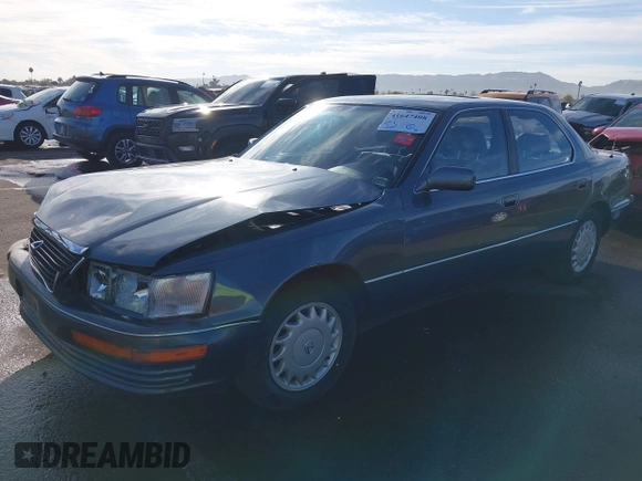 1991 Lexus LS z VIN JT8UF11E3M0093567, wystawiony jako IAAI lot #41647408 z przebiegiem 191 382 mil mil oraz . Historia ofert i sprzedaży dostępna na DreamBid. Obrazek 2.