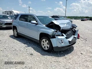 2015 GMC Terrain SLE with VIN 2GKALMEK5F6346515, listed as a Copart auction lot 61607645 with 93,171 mi miles and Salvage title. Bid and sale history available at DreamBid. Image 14.