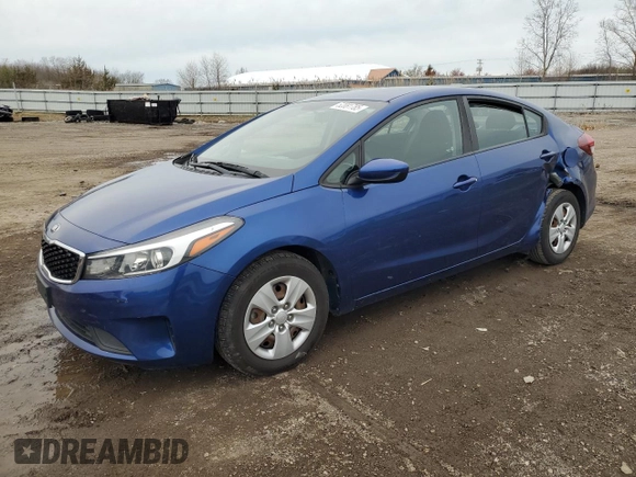 2018 Kia Forte LX with VIN 3KPFK4A78JE280282, listed as a Copart auction lot 52081785 with 75,515 mi miles and Salvage Title. Bid and sale history available at DreamBid. Image 1.