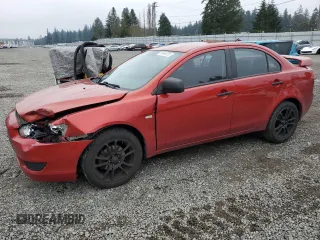 2008 Mitsubishi Lancer DE with VIN JA3AU16U78U019107, listed as a Copart auction lot 50465755 with 219,702 mi miles and Salvage Title. Bid and sale history available at carsss.com. Image 1.