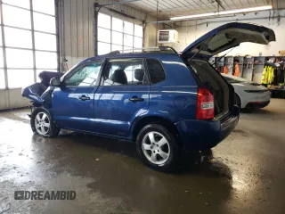 2007 Hyundai Tucson GLS with VIN KM8JM12B57U506533, listed as a Copart auction lot 48228404 with 0 mi miles and Salvage Title. Bid and sale history available at carsss.com. Image 2.