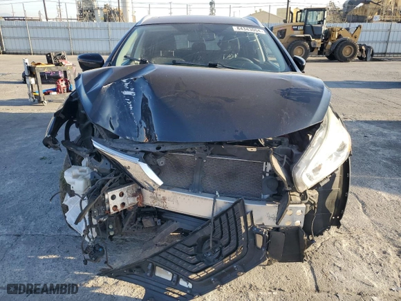 2016 Nissan Murano SV with VIN 5N1AZ2MG6GN156789, listed as a Copart auction lot 84343004 with 72,067 mi miles and Salvage Title. Bid and sale history available at carsss.com. Image 5.