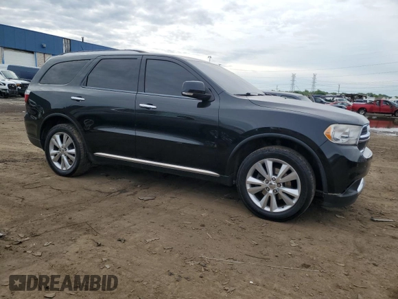 2013 Dodge Durango Crew с VIN 1C4RDJDG5DC695945, выставлен на аукционе Copart как лот 59113565 с пробегом 136 299 миль миль и Чистый • Clean title. История ставок и продаж доступна на DreamBid. Изображение 4.