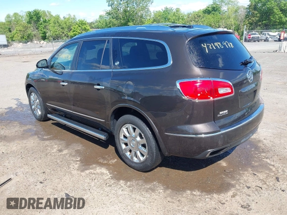 2013 Buick Enclave Premium with VIN 5GAKVDKD9DJ142303, listed as a IAAI auction lot 42198978 with 121,598 mi miles and . Bid and sale history available at DreamBid. Image 3.