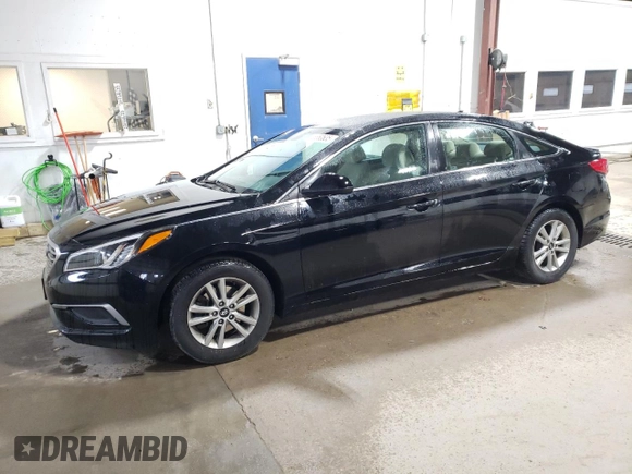 2017 Hyundai Sonata 2.4L with VIN 5NPE24AF8HH460063, listed as a Copart auction lot 55660635 with 154,107 mi miles and Salvage Title. Bid and sale history available at DreamBid. Image 1.