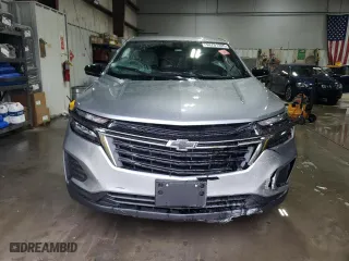 2024 Chevrolet Equinox LS with VIN 3GNAXHEG0RL208827, listed as a Copart auction lot 44701345 with 21,709 mi miles and Salvage Title. Bid and sale history available at carsss.com. Image 5.