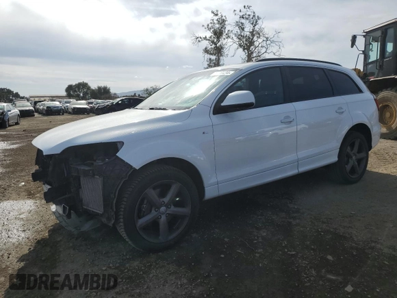 2015 Audi Q7 3.0L TDI Prestige with VIN WA1WMAFE8FD014490, listed as a Copart auction lot 79130434 with 120,237 mi miles and Salvage Title. Bid and sale history available at carsss.com. Image 1.