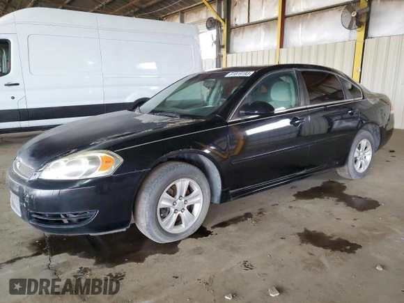 2012 Chevrolet Impala LS Fleet with VIN 2G1WF5E35C1223127, listed as a Copart auction lot 66578985 with 120,350 mi miles and Clean title. Bid and sale history available at DreamBid. Image 1.