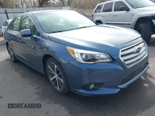 2015 Subaru Legacy 2.5i Limited with VIN 4S3BNBL64F3070890, listed as a IAAI auction lot 41938041 with 89,417 mi miles. Bid and sale history available at carsss.com. Image 1.