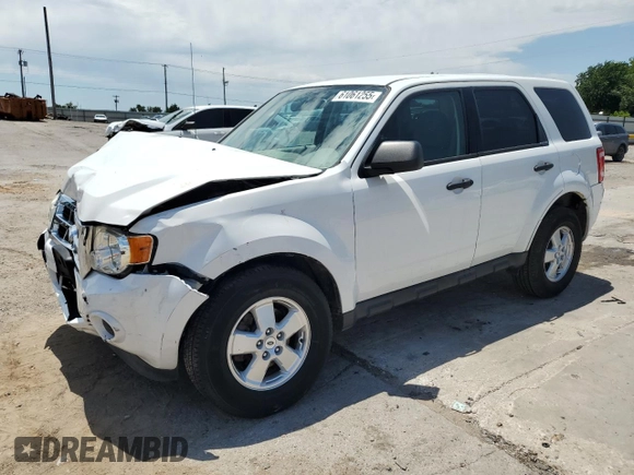 2012 Ford Escape XLS with VIN 1FMCU0C70CKC47257, listed as a Copart auction lot 61061255 with Not provided miles and Salvage title. Bid and sale history available at DreamBid. Image 1.