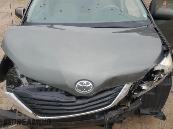2013 Toyota Sienna LE AAS with VIN 5TDKK3DC8DS395007, listed as a Copart auction lot 54950905 with Not provided miles and Salvage title. Bid and sale history available at DreamBid. Image 12.