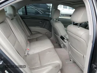 2009 Acura RL Tech Pkg with VIN JH4KB26609C002111, listed as a Copart auction lot 84668184 with 149,870 mi miles and Salvage Title. Bid and sale history available at carsss.com. Image 10.