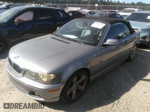 2006 BMW 3 Series 325Ci with VIN WBABW33406PX88766, listed as a IAAI auction lot 40582299 with 145,131 mi miles. Bid and sale history available at carsss.com. Image 2.