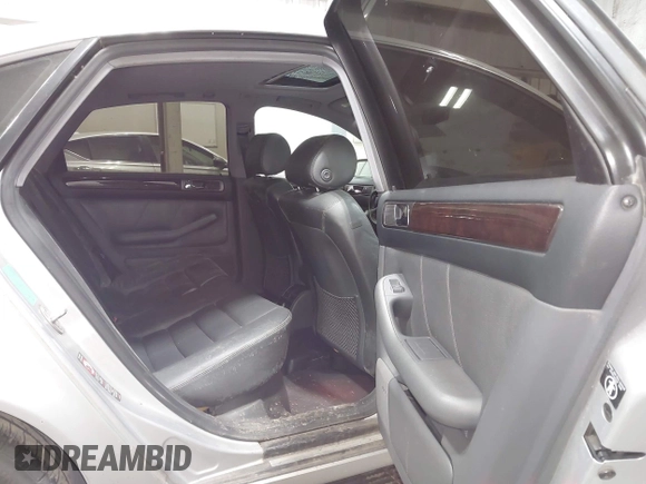 2001 Audi A6 with VIN WAUED54B31N063579, listed as a IAAI auction lot 41910748 with 131,830 mi miles. Bid and sale history available at carsss.com. Image 8.