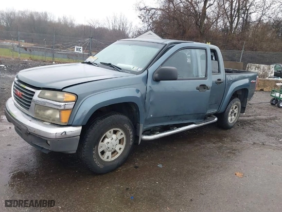 2006 GMC Canyon SLT with VIN 1GTDT136668295937, listed as a IAAI auction lot 41127322 with 214,995 mi miles. Bid and sale history available at carsss.com. Image 2.