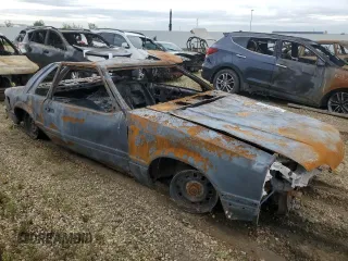 1989 Ford Mustang with VIN 1FABP40A8KF261788, listed as a Copart auction lot 59405875 with Not provided miles and Non repairable. Bid and sale history available at DreamBid. Image 4.
