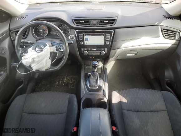 2017 Nissan Rogue SL with VIN 5N1AT2MV0HC751344, listed as a Copart auction lot 47810715 with 88,946 mi miles and Salvage Title. Bid and sale history available at carsss.com. Image 8.