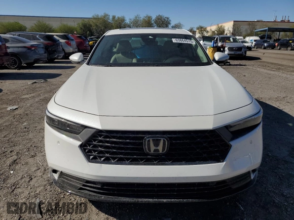 2023 Honda Accord Touring with VIN 1HGCY2F82PA044148, listed as a Copart auction lot 63864515 with 22,869 mi miles and Salvage title. Bid and sale history available at DreamBid. Image 5.