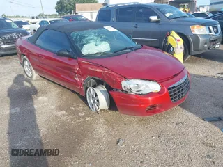2005 Chrysler Sebring GTC with VIN 1C3EL75R55N579563, listed as a IAAI auction lot 42524592 with 50,081 mi miles and . Bid and sale history available at DreamBid. Image 1.