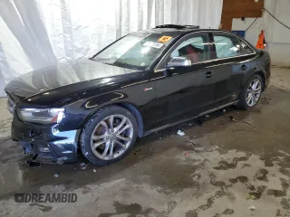 2016 Audi S4 Premium Plus with VIN WAUBGAFL5GA009709, listed as a Copart auction lot 71968184 with 49,444 mi miles and Salvage Title. Bid and sale history available at carsss.com. Image 1.