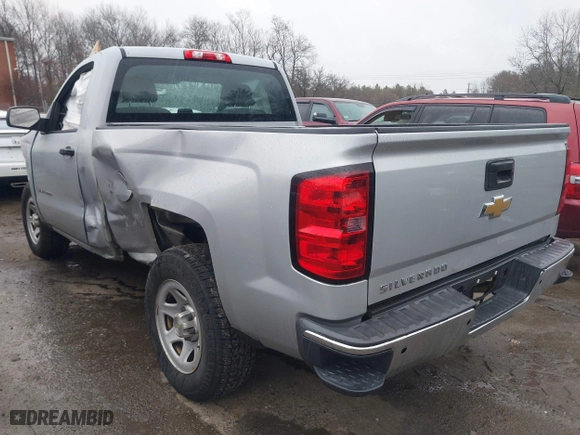 2014 Chevrolet Silverado 1500 Work Truck with VIN 1GCNCPEH4EZ231913, listed as a IAAI auction lot 41840013 with 1 mi miles. Bid and sale history available at carsss.com. Image 3.