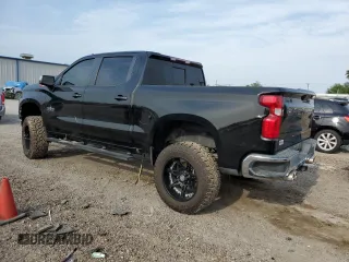 2020 Chevrolet Silverado 1500 LT with VIN 3GCUYDED6LG233216, listed as a Copart auction lot 51317015 with 65,111 mi miles and Salvage Title. Bid and sale history available at DreamBid. Image 2.