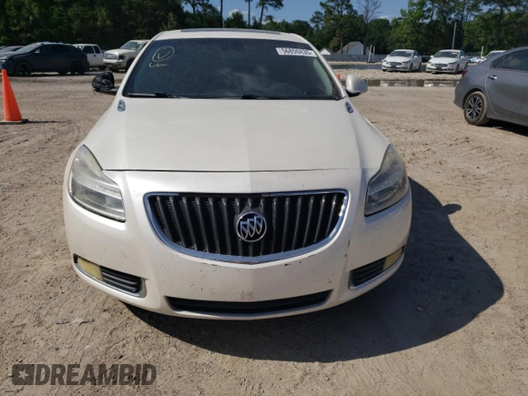 2012 Buick Regal Premium 1 with VIN 2G4GS5EK9C9132535, listed as a Copart auction lot 56859435 with 195,036 mi miles and Salvage title. Bid and sale history available at DreamBid. Image 5.