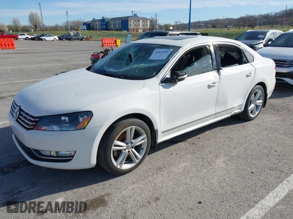 2015 Volkswagen Passat 2.0L TDI SEL Premium with VIN 1VWCV7A32FC057871, listed as a IAAI auction lot 41833501 with 151,754 mi miles. Bid and sale history available at carsss.com. Image 18.