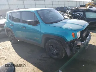 2020 Jeep Renegade Jeepster with VIN ZACNJAAB8LPL86493, listed as a Copart auction lot 72620614 with 133,915 mi miles and Salvage title. Bid and sale history available at DreamBid. Image 4.