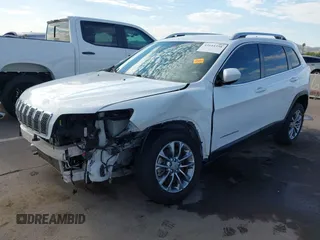 2020 Jeep Cherokee Latitude Plus with VIN 1C4PJLLB4LD634130, listed as a IAAI auction lot 42644338 with 117,774 mi miles and . Bid and sale history available at DreamBid. Image 6.