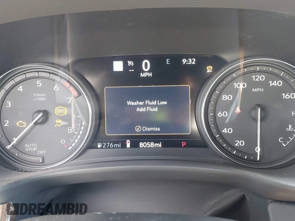 2022 Cadillac XT4 FWD Sport with VIN 1GYFZER44NF164899, listed as a IAAI auction lot 42152554 with 8,058 mi miles and . Bid and sale history available at DreamBid. Image 7.