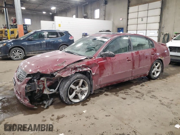 2005 Nissan Altima 3.5 SE with VIN 1N4BL11D45C332350, listed as a Copart auction lot 45106815 with 0 mi miles and Salvage Title. Bid and sale history available at carsss.com. Image 1.