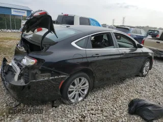 2015 Chrysler 200 Limited with VIN 1C3CCCAB9FN655585, listed as a Copart auction lot 67029404 with Not Provided miles and Salvage Title. Bid and sale history available at carsss.com. Image 3.