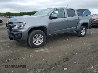 2022 Chevrolet Colorado 2WD LT with VIN 1GCGSCEN4N1320129, listed as a Copart auction lot 56931835 with 20,824 mi miles and Salvage title. Bid and sale history available at DreamBid. Image 1.