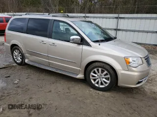 2015 Chrysler Town & Country Limited Platinum with VIN 2C4RC1GG5FR718245, listed as a Copart auction lot 43804265 with 106,123 mi miles and Salvage Title. Bid and sale history available at carsss.com. Image 4.