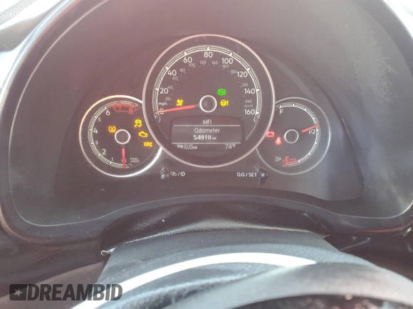 2019 Volkswagen Beetle S с VIN 3VWFD7AT9KM718059, выставлен на аукционе Copart как лот 53284925 с пробегом 54 910 миль миль и Списание • Salvage title. История ставок и продаж доступна на DreamBid. Изображение 9.