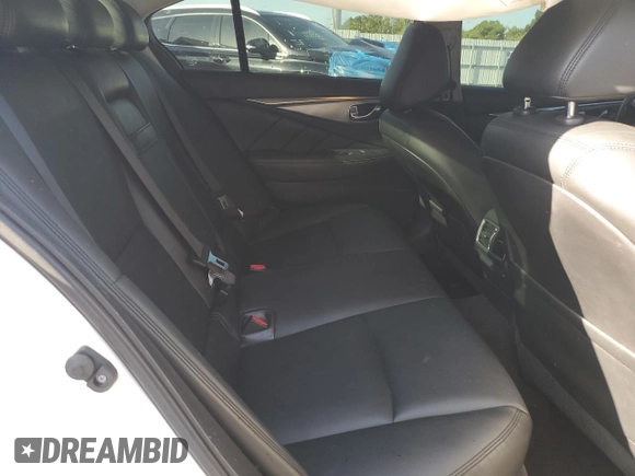 2017 Infiniti Q50 Premium with VIN JN1EV7AR0HM831261, listed as a Copart auction lot 63511775 with 79,484 mi miles and Salvage title. Bid and sale history available at DreamBid. Image 10.