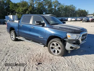 2019 Ram 1500 Big Horn z VIN 1C6RREFT1KN770958, wystawiony jako Copart lot #74503413 z przebiegiem 37 372 mil mil oraz Szkoda całkowita • Salvage title. Historia ofert i sprzedaży dostępna na DreamBid. Obrazek 4.