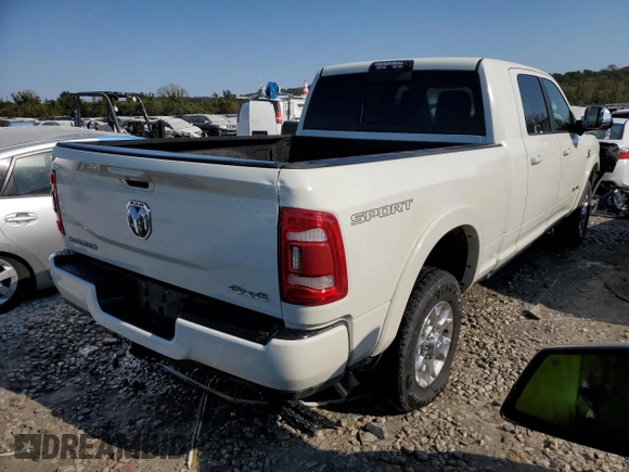 2020 Ram 3500 Laramie z VIN 3C63R3ML1LG170819, wystawiony jako Copart lot #75052914 z przebiegiem 20 595 mil mil oraz Szkoda całkowita • Salvage title. Historia ofert i sprzedaży dostępna na DreamBid. Obrazek 3.