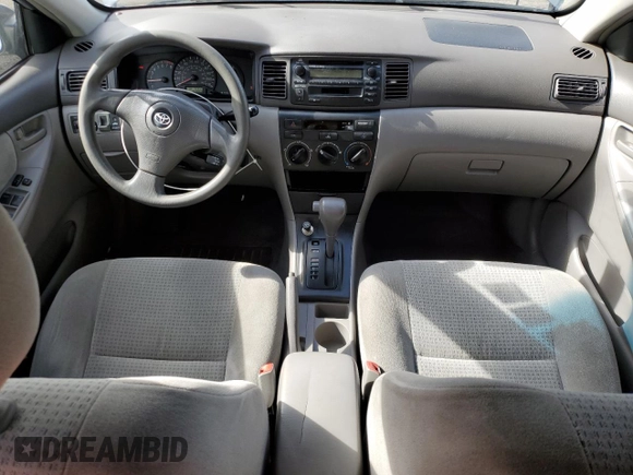 2005 Toyota Corolla CE with VIN 1NXBR32E25Z513898, listed as a Copart auction lot 57679695 with 189,869 mi miles and Salvage title. Bid and sale history available at DreamBid. Image 8.