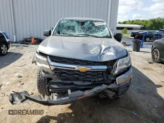 2021 Chevrolet Colorado 4WD Work Truck with VIN 1GCGTBEN1M1217644, listed as a Copart auction lot 54350535 with 101,429 mi miles and Salvage title. Bid and sale history available at DreamBid. Image 5.