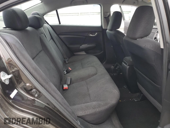 2013 Honda Civic LX z VIN 19XFB2F5XDE232038, wystawiony jako Copart lot #58690005 z przebiegiem 138 361 mil mil oraz Szkoda całkowita • Salvage title. Historia ofert i sprzedaży dostępna na DreamBid. Obrazek 10.