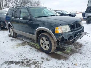 2003 Ford Explorer Eddie Bauer with VIN 1FMDU74W03UB83924, listed as a IAAI auction lot 41614534 with 166,120 mi miles and . Bid and sale history available at DreamBid. Image 1.