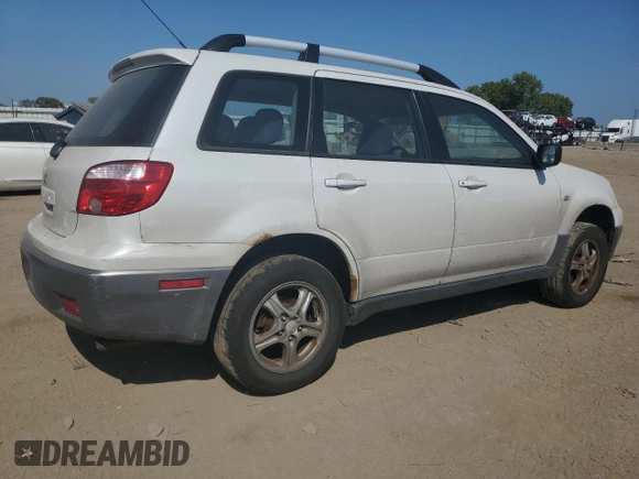 2006 Mitsubishi Outlander LS with VIN JA4LX31F26U002907, listed as a Copart auction lot 71876324 with 154,582 mi miles and Clean Title. Bid and sale history available at carsss.com. Image 3.