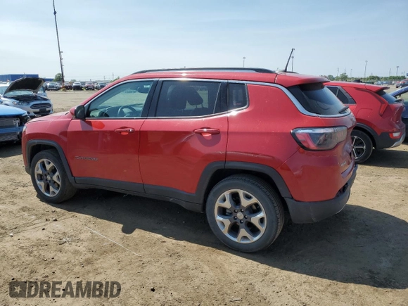 2021 Jeep Compass Limited z VIN 3C4NJDCB4MT519570, wystawiony jako Copart lot #59193815 z przebiegiem 109 799 mil mil oraz Czysty tytuł • Clean title. Historia ofert i sprzedaży dostępna na DreamBid. Obrazek 2.