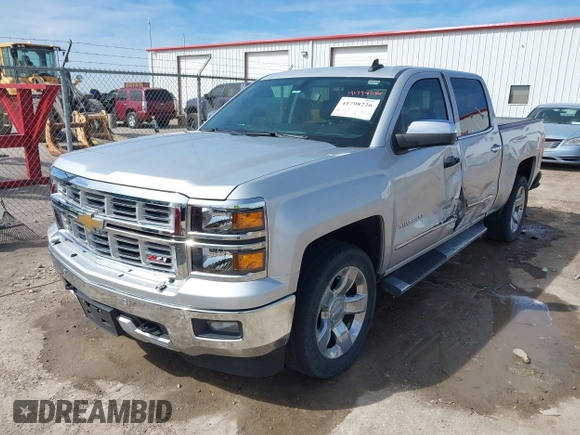 2015 Chevrolet Silverado 1500 LTZ with VIN 3GCUKSEC3FG522605, listed as a IAAI auction lot 41798226 with 156,541 mi miles and . Bid and sale history available at DreamBid. Image 2.